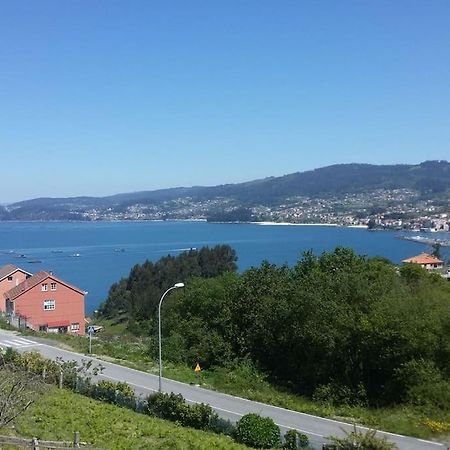 Apartamento Con Terraza Y Vistas Al Mar Bueu Eksteriør bilde